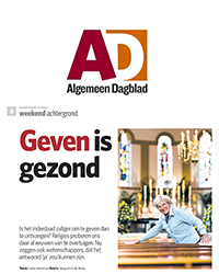 Artikel over het positieve effect van helpen