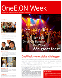 Een van de specials voor E.ON Benelux